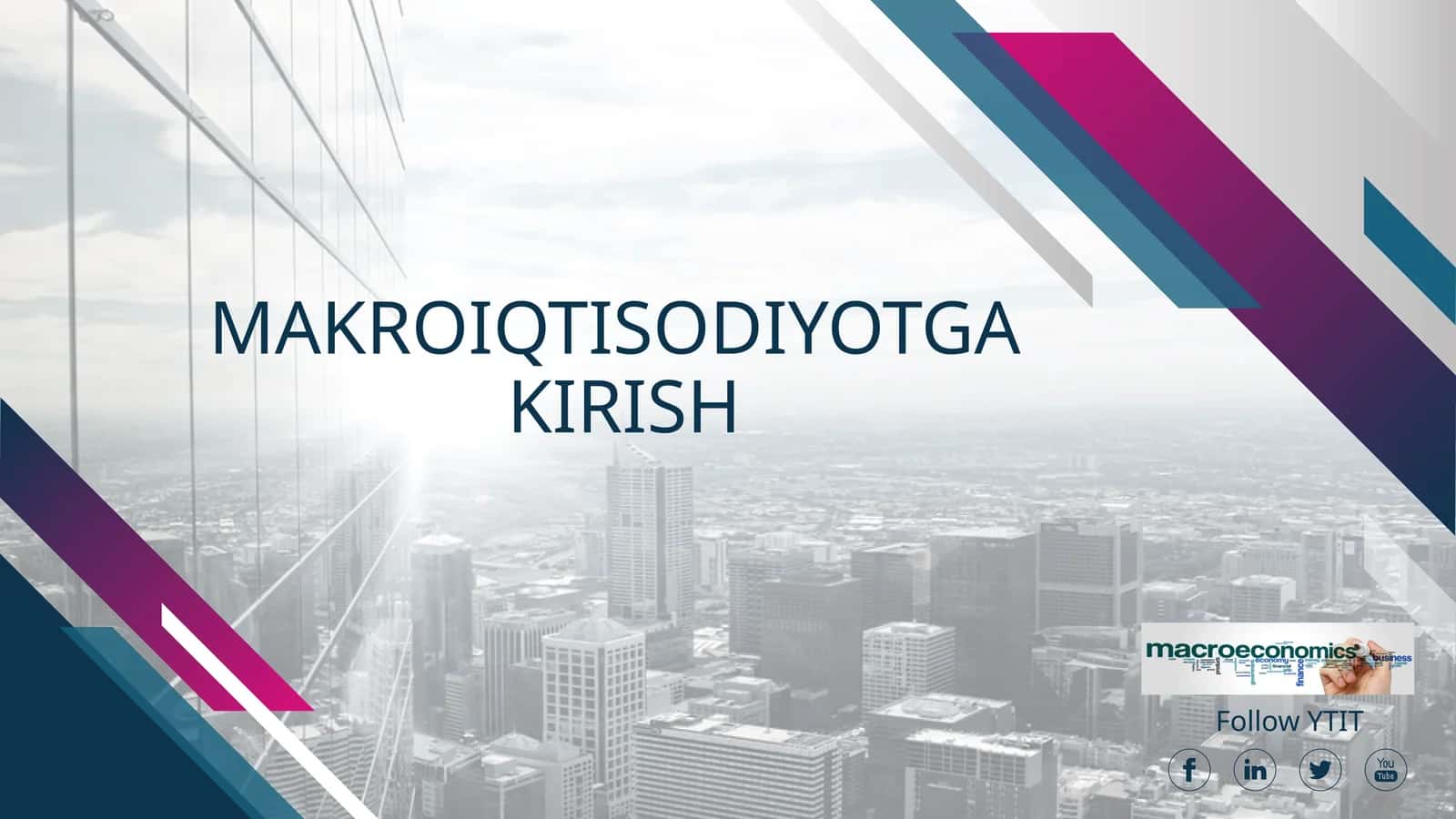 MAKROIQTISODIYOTGAKIRISH