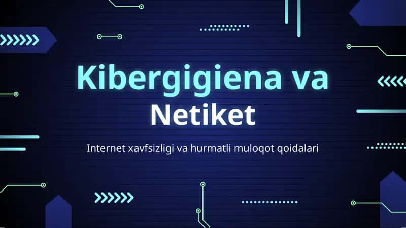Kibergigiena va Netiket