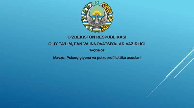 Psixogigiyenavapsixoprofilaktikaasoslari