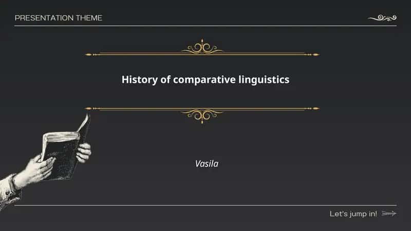 History of comparative linguistics
