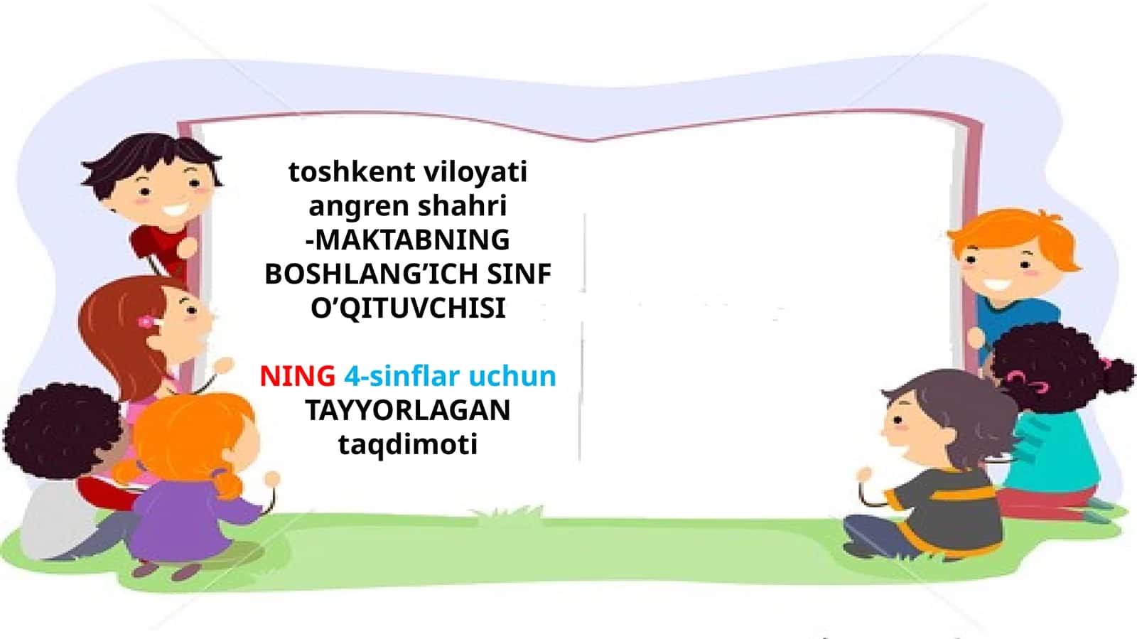 4-sinf ona tili Qaratqich kelishigiv slayd