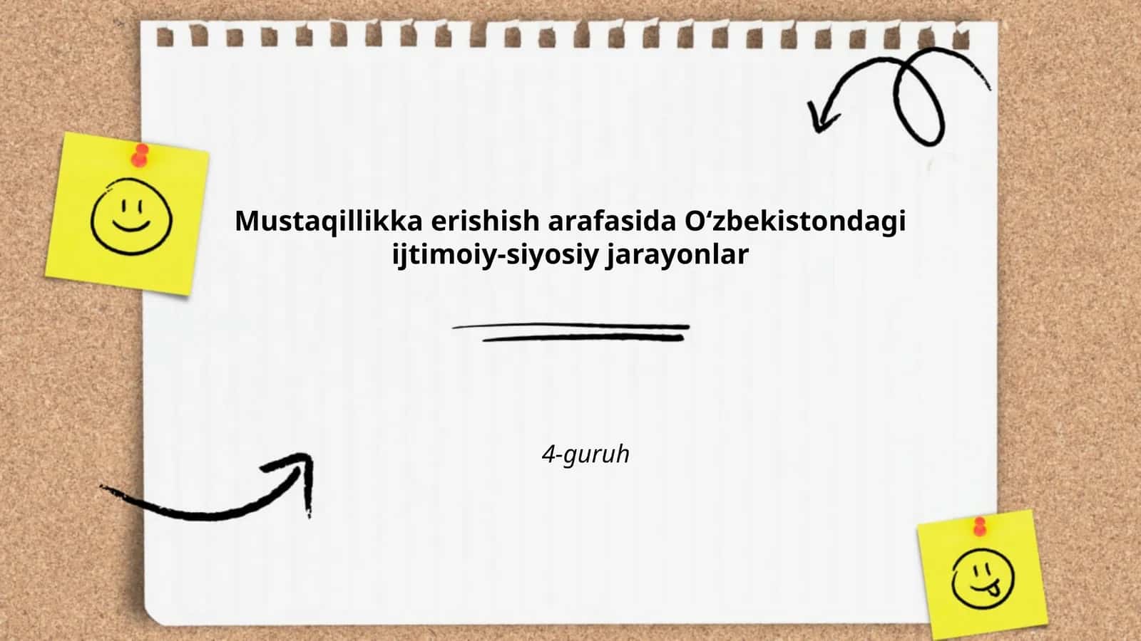 Oʻzbekistondagi ijtimoiy-siyosiy jarayonlar