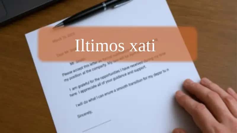 Iltimos xati haqidagi ajoyib prezentatsiya
