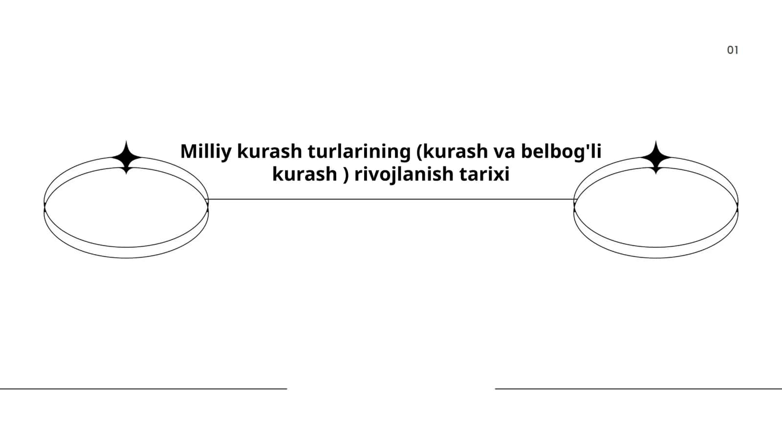 Milliy kurash turlarining (kurash va belbog'li kurash ) rivojlanish tarixi