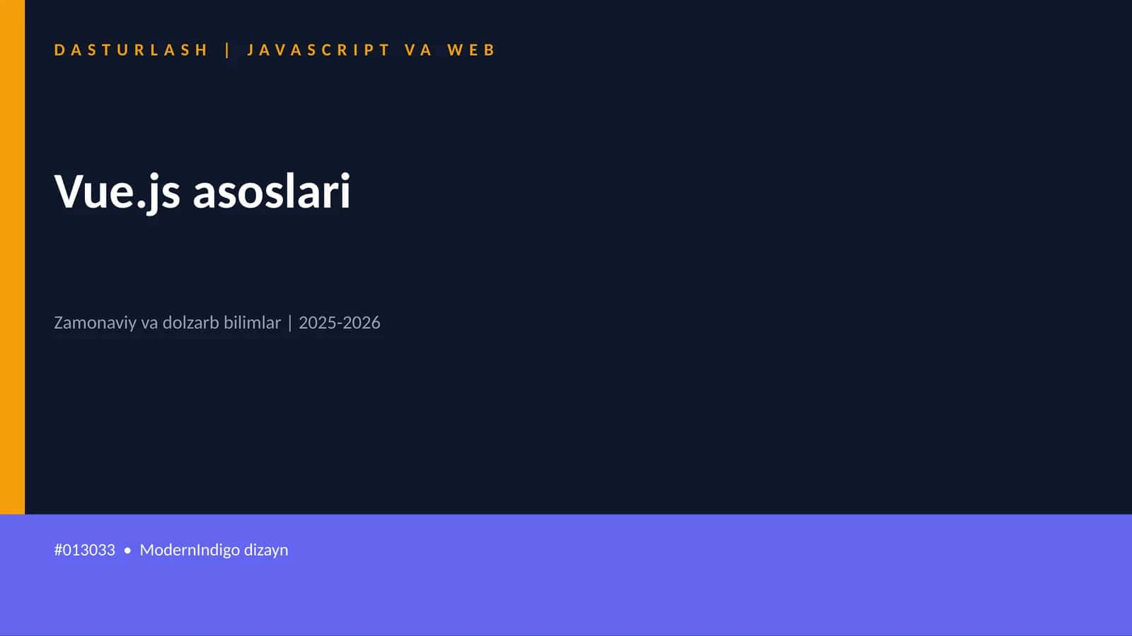 Vue.js asoslari