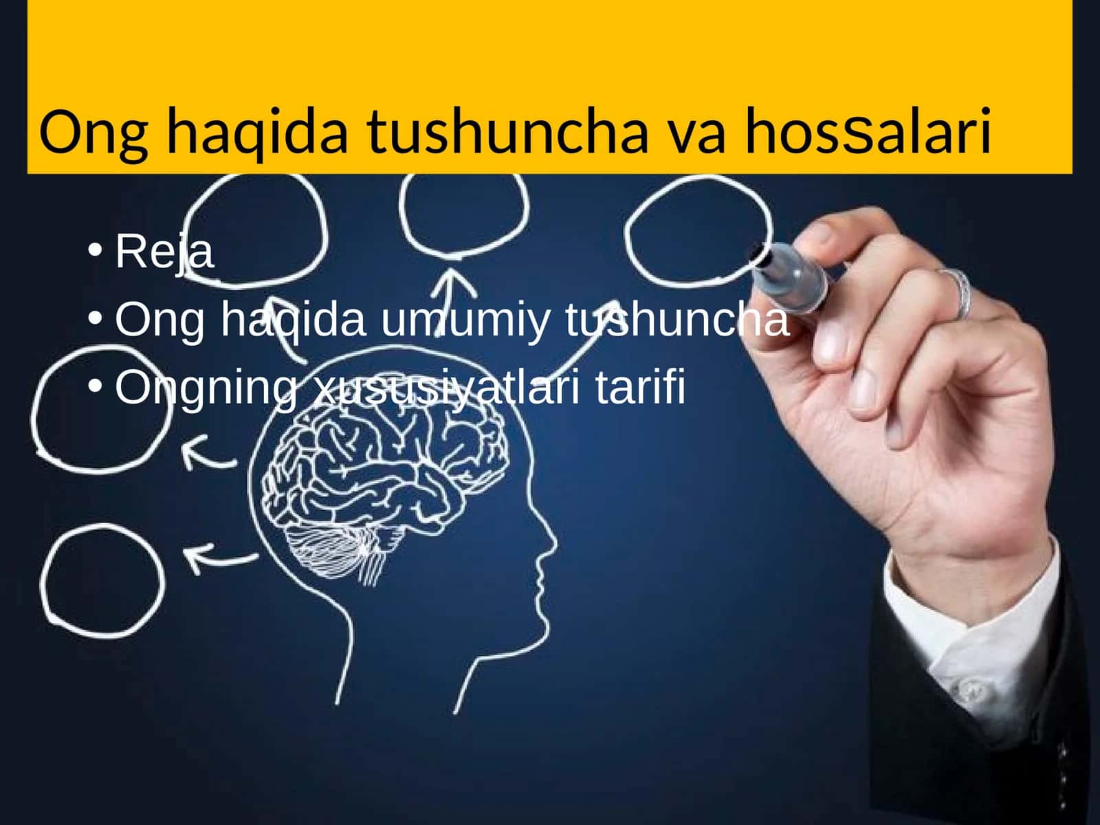 Ong haqida tushuncha va hossalari