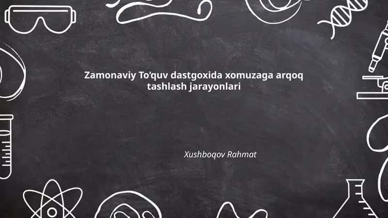Arqoq tashlash jarayoni