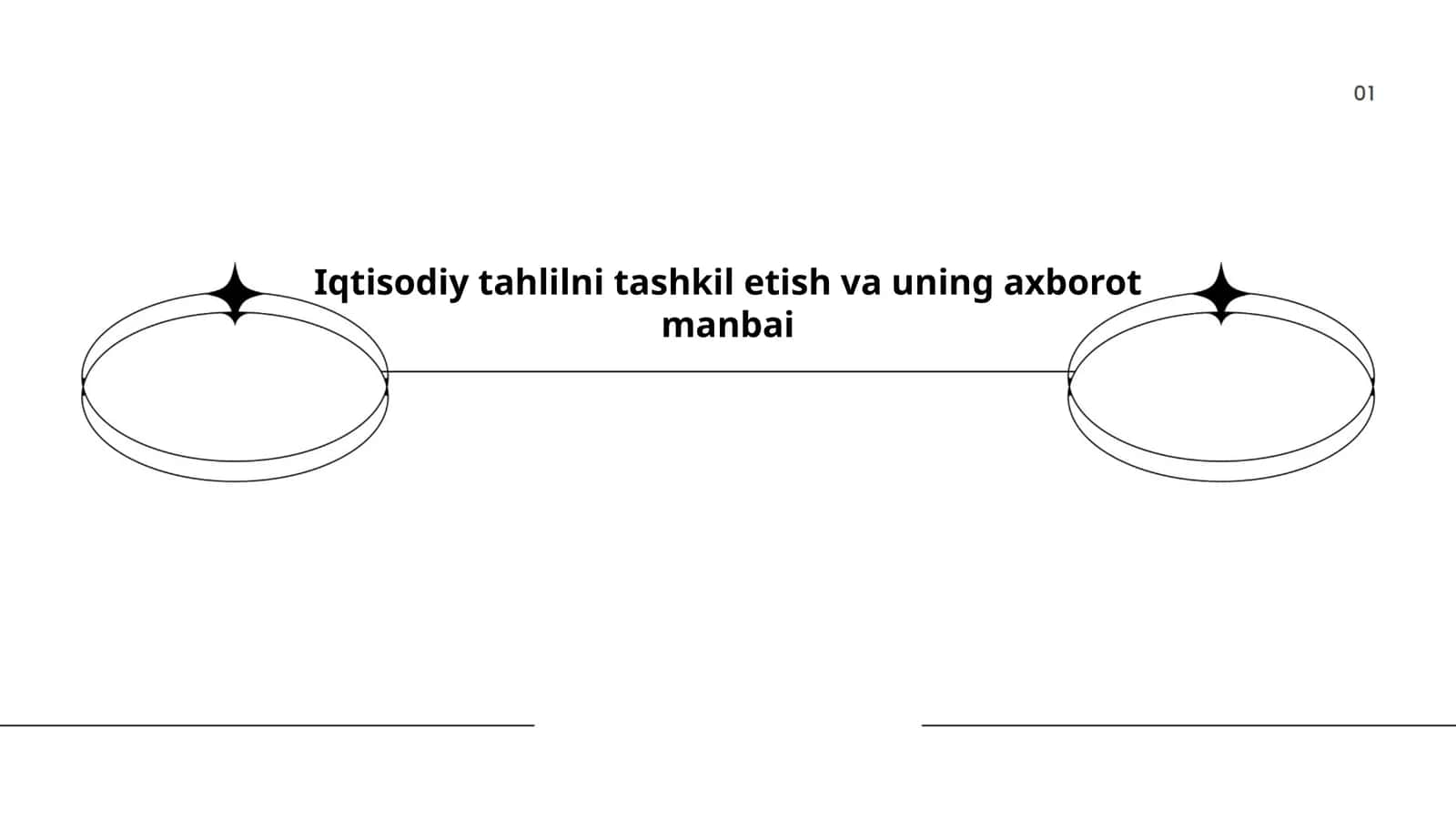 Iqtisodiy tahlilni tashkil etish va uning axborot manbai