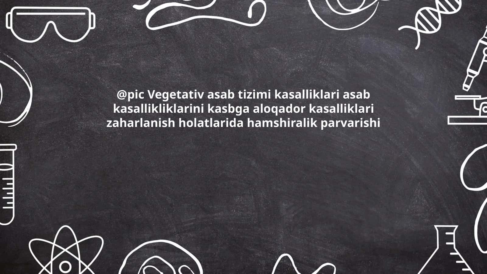 Vegetativ asab tizimi kasalliklari