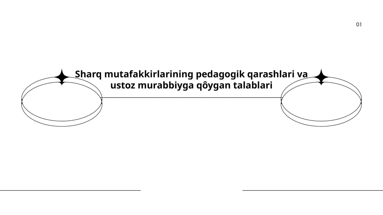 Sharq mutafakkirlarining pedagogik qarashlari va ustoz murabbiyga qôygan talablari