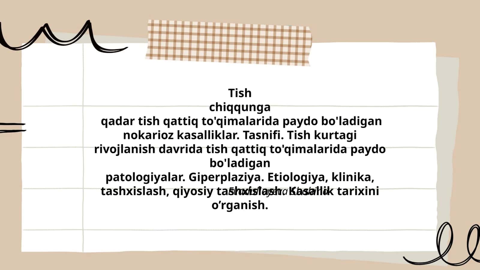 Evadullayeva Shahina