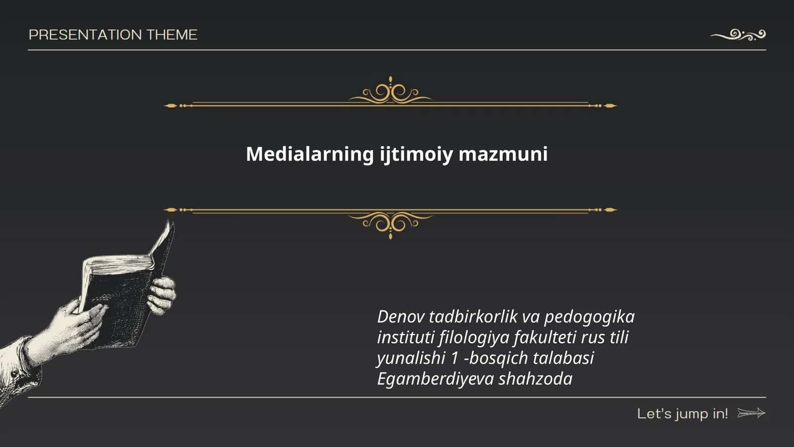 Medialarning ijtimoiy mazmuni