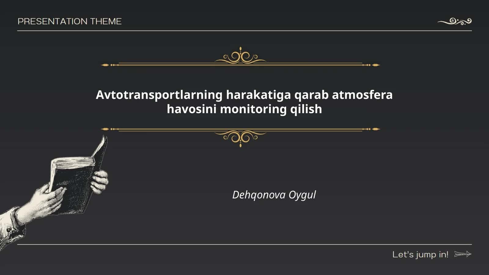 Avtotransportlar va atmosfera havosi monitoringi