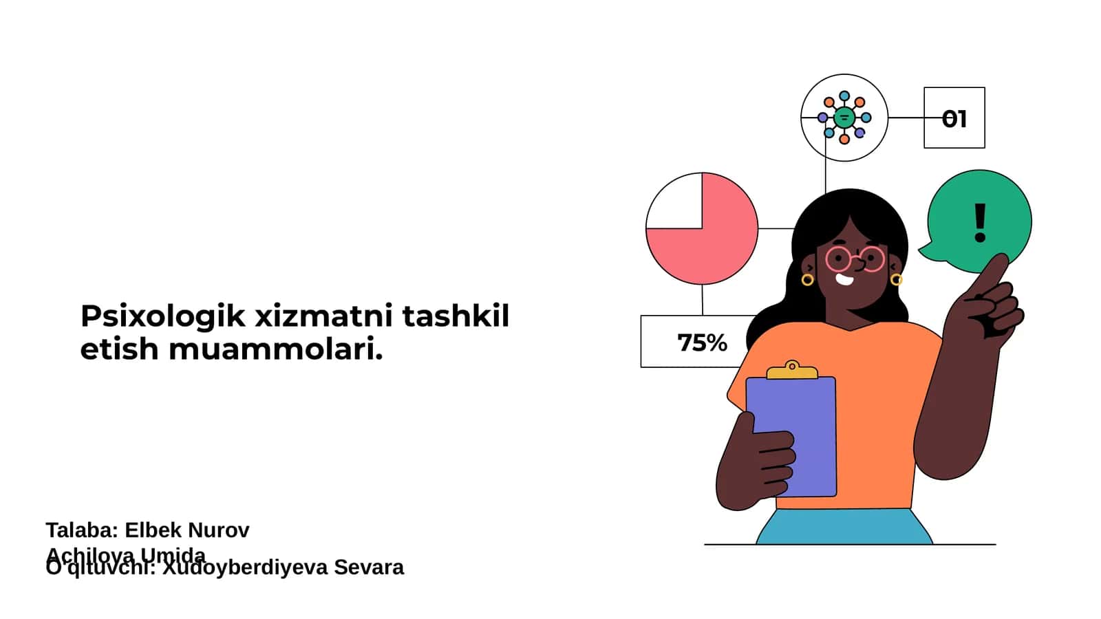 Psixologik xizmatni tashkil etish muammolari