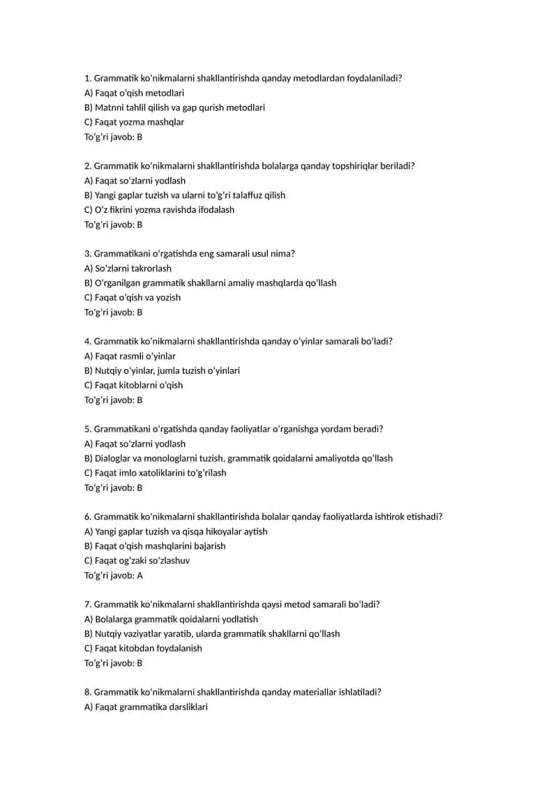 Grammatik