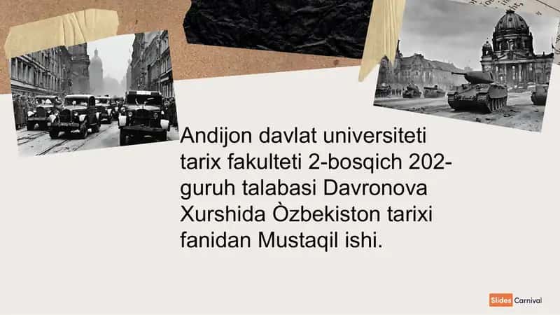 Amir Temur hayoti va shajarasi