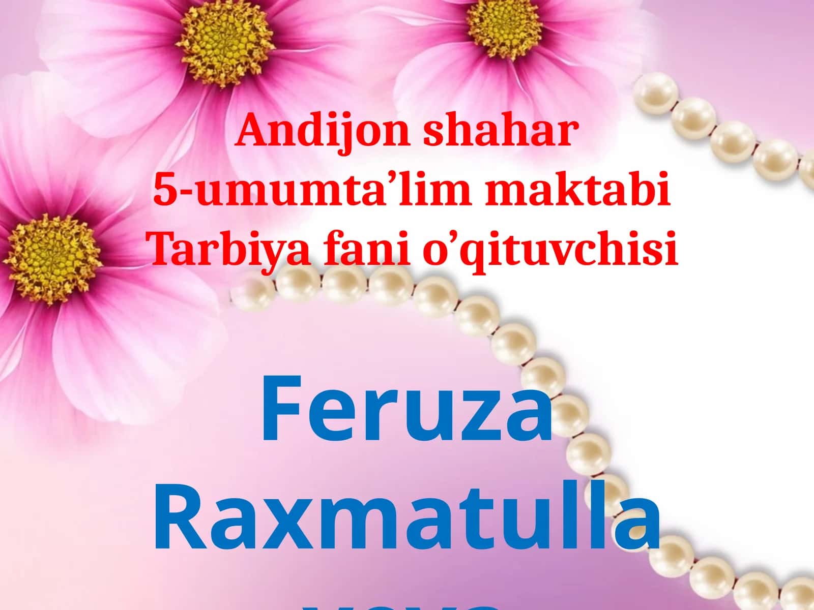 MASHAQQATLARNI YENGIB O’TISH