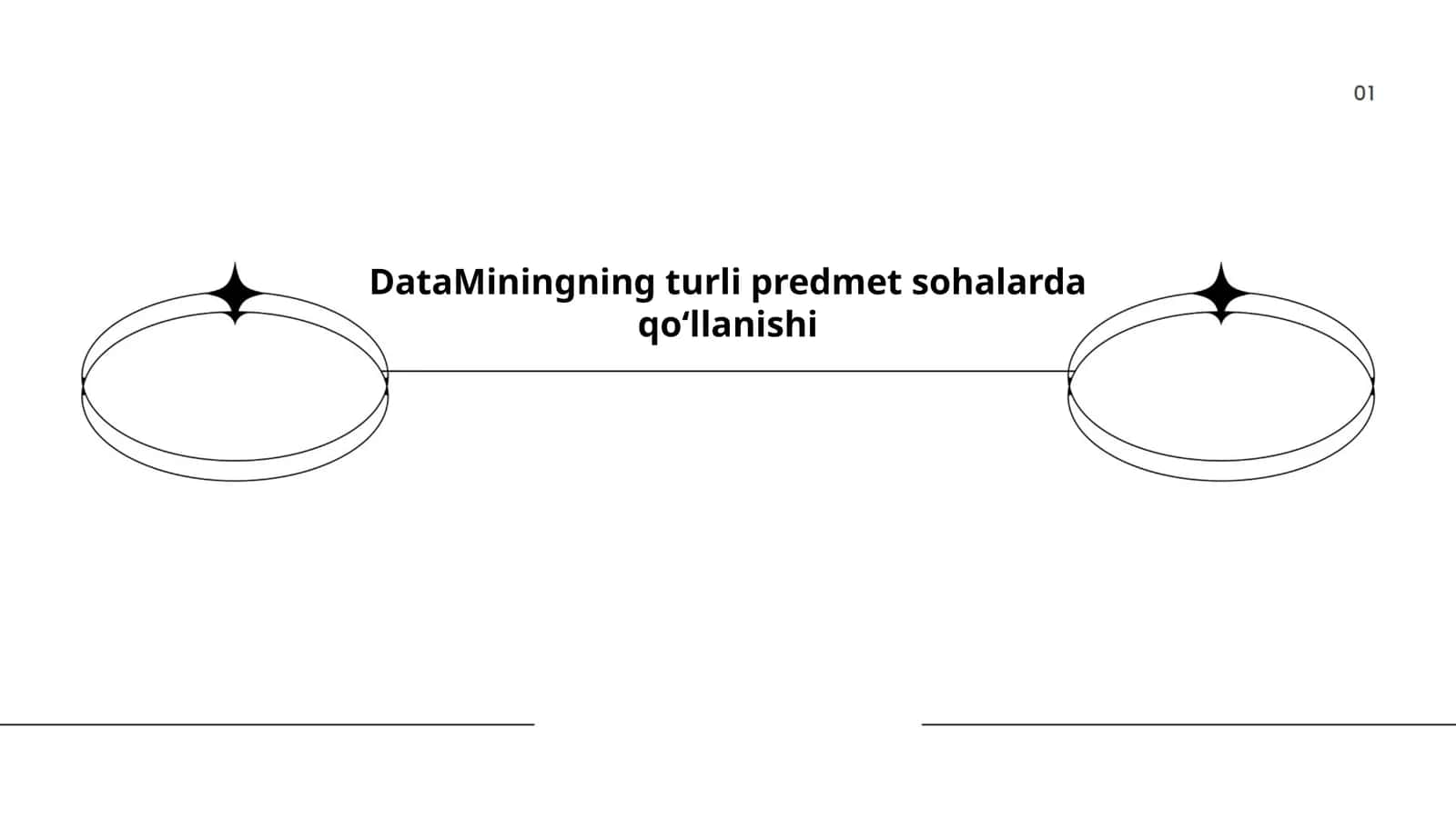 DataMiningning turli predmet sohalarda qoʻllanishi