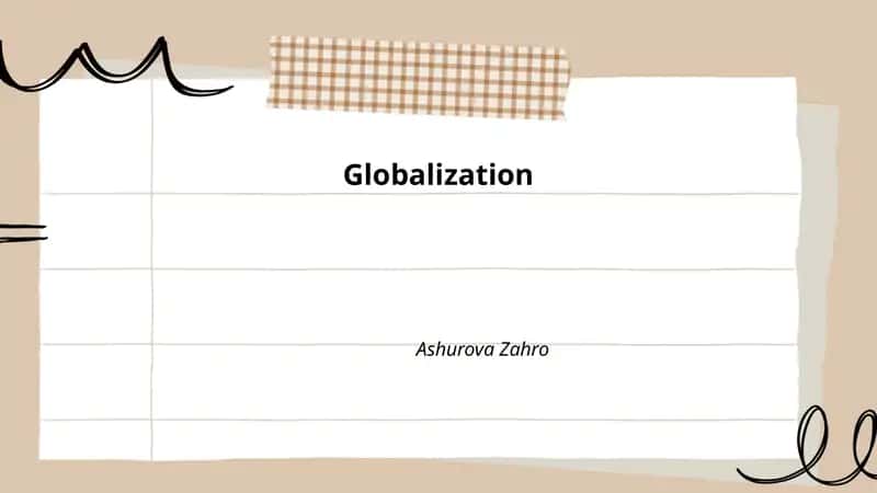 Globalizatsiya