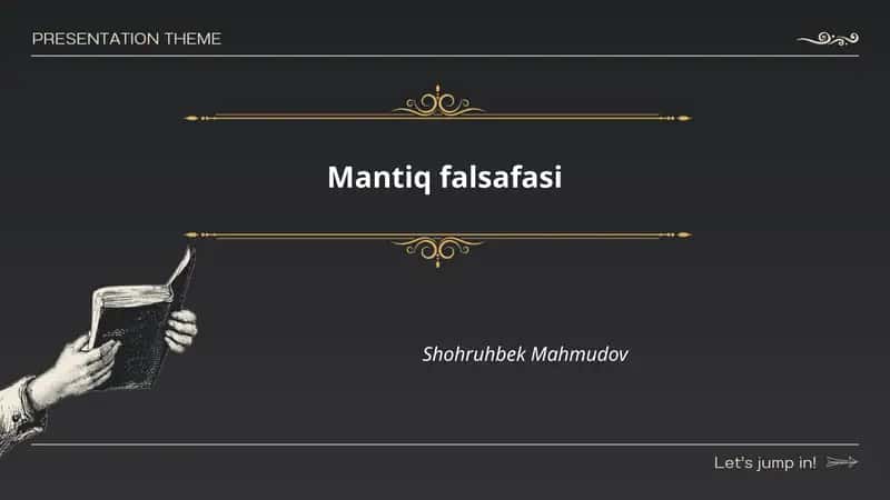 Mantiq falsafasi