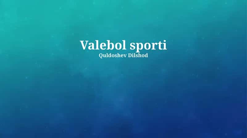 Voleybol: Tarix, Qoidalar va Asosiy Texnikalar