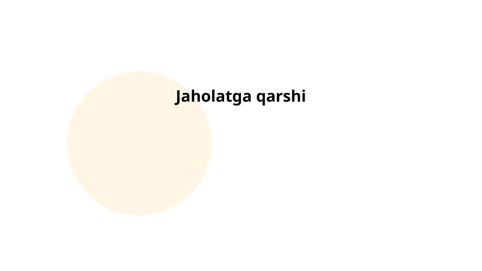 Jaholatga qarshi