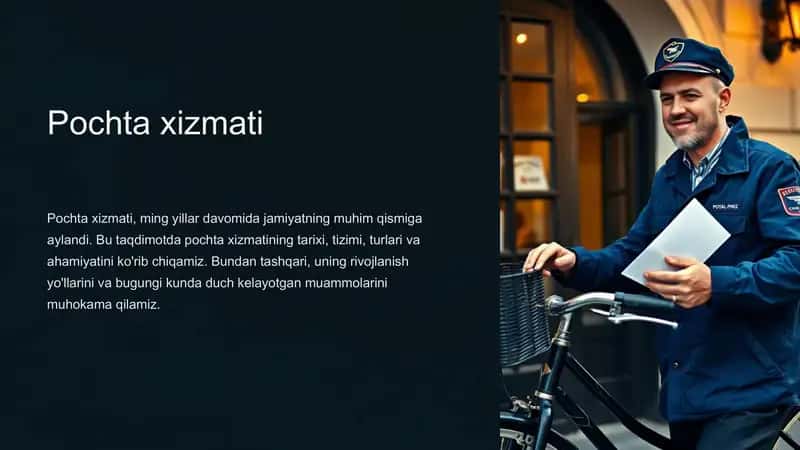 Pochta xizmati
