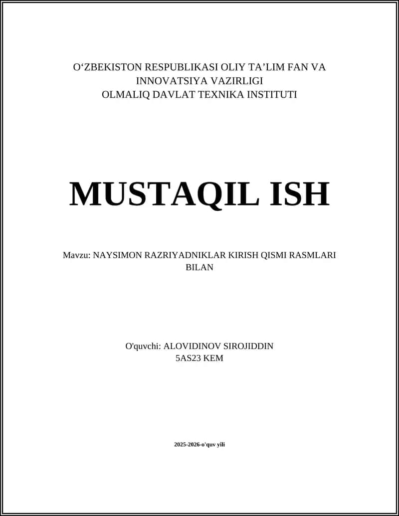 NAYSIMON RAZRIYADNIKLAR