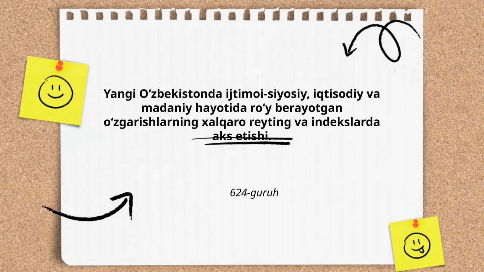 Yangi Oʻzbekistonda ijtimoi-siyosiy, iqtisodiy va madaniy hayotida roʻy berayotgan oʻzgarishlarning xalqaro reyting va indekslarda aks etishi