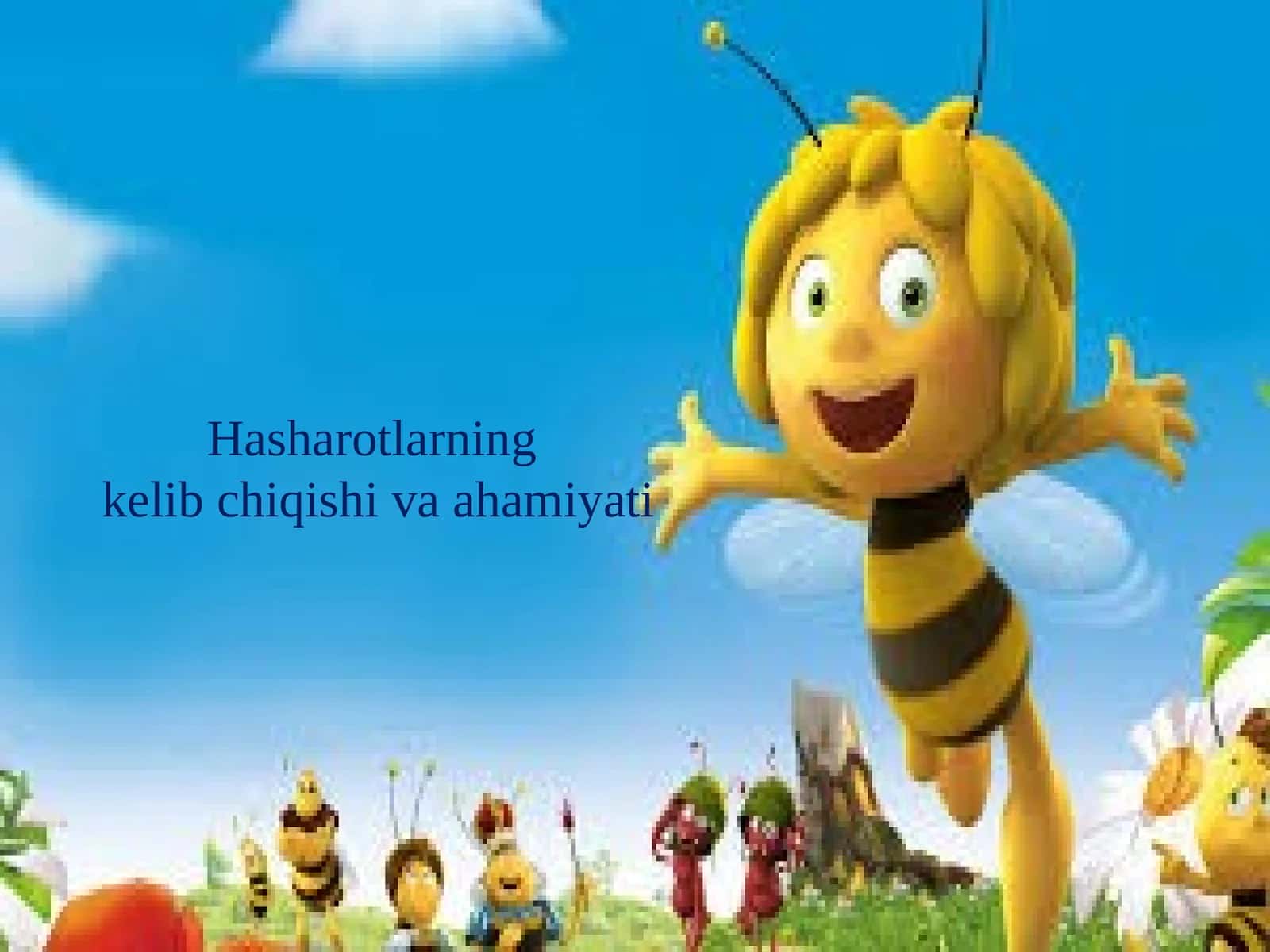 Hasharotlarning kelib chiqishi va ahamiyati