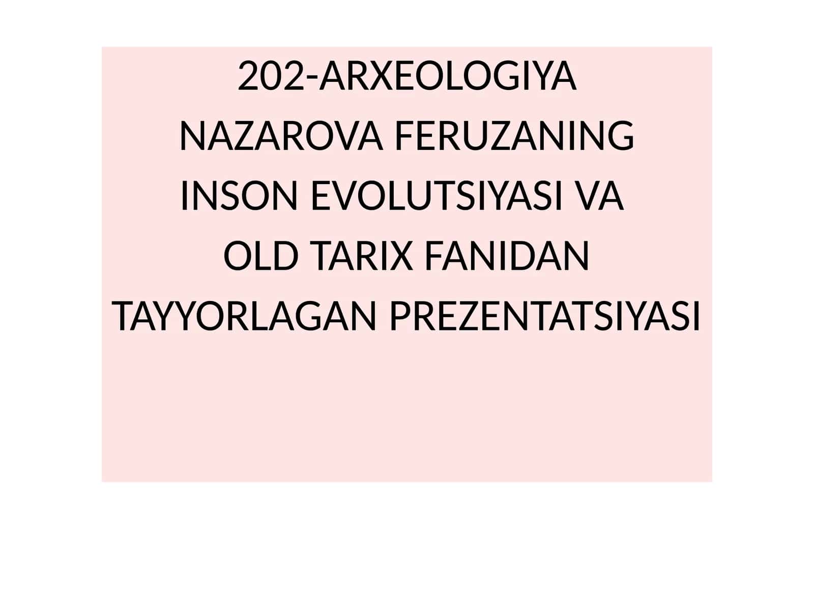 MA'NAVIY MADANIYAT