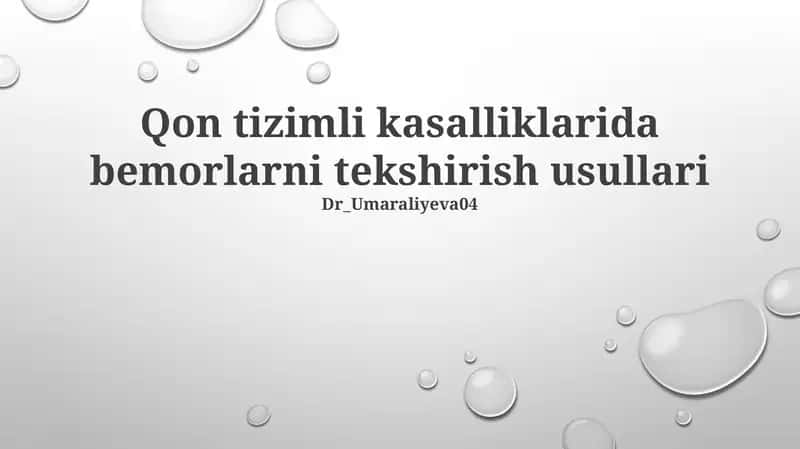 Laboratoriya tekshiruvlari