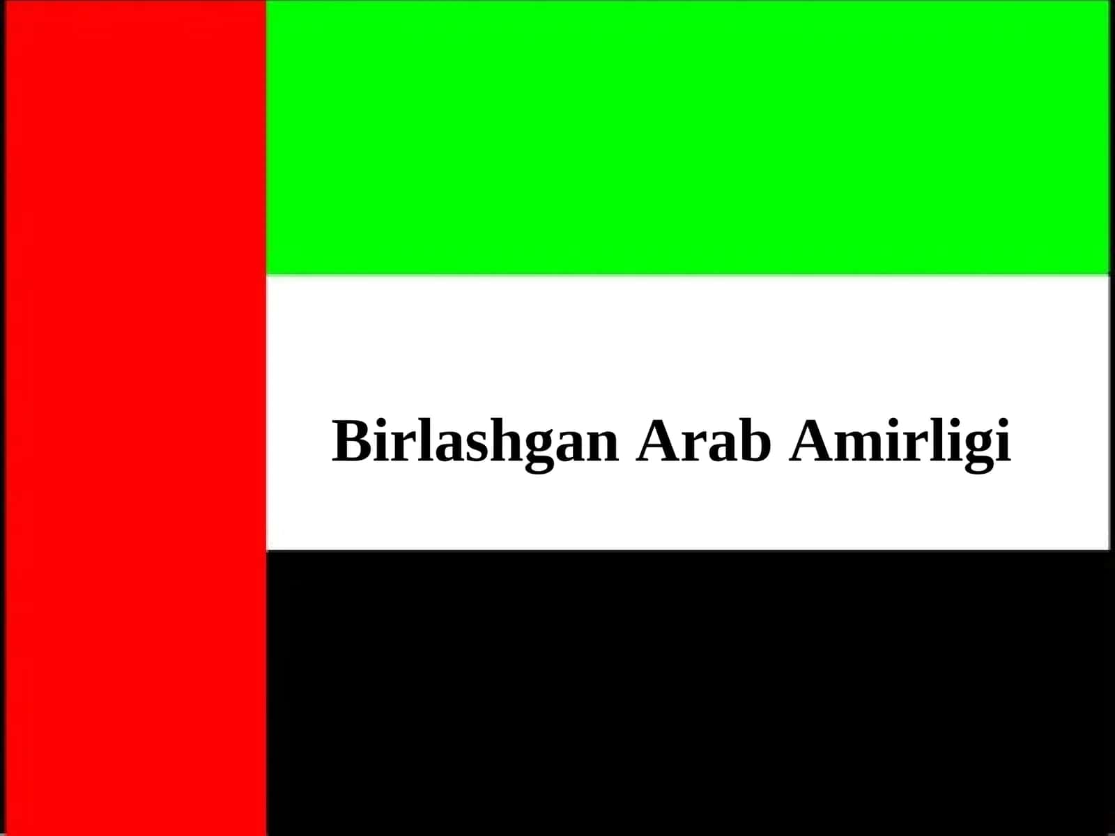 Birlashgan Arab Amirligi