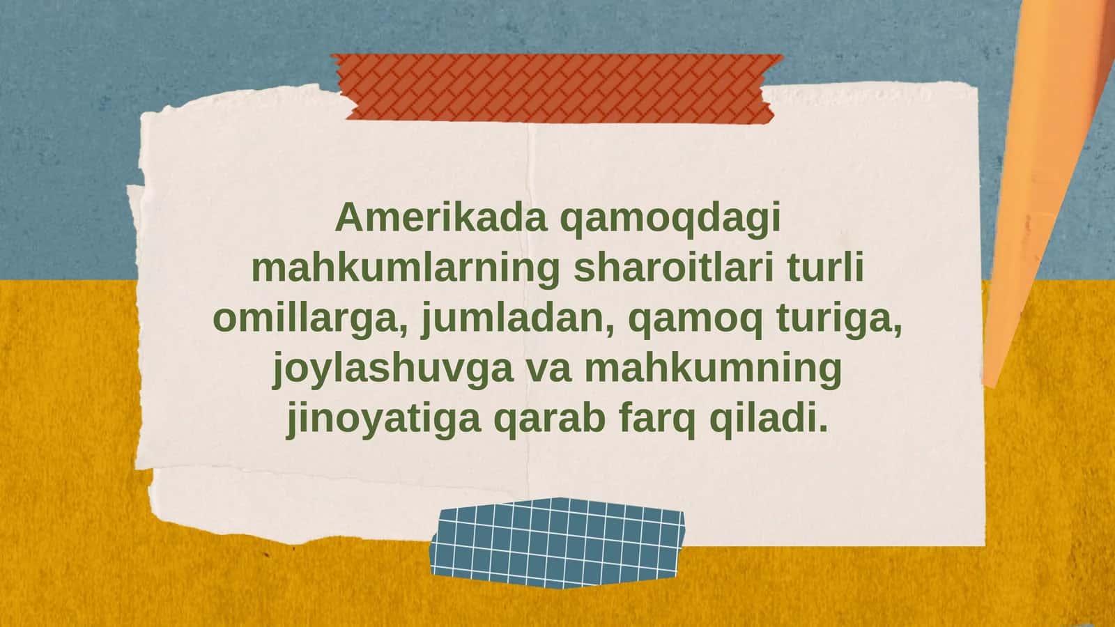 Qamoq turlari