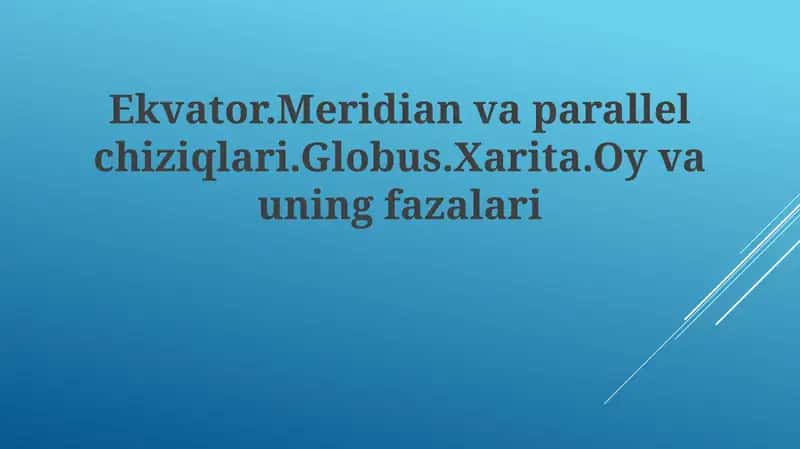 Oy va uning fazalari