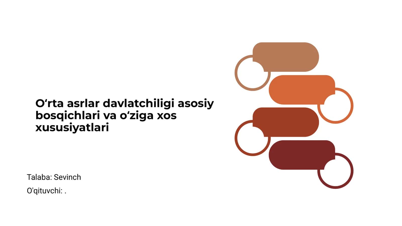 Oʻrta Asrlar Davrining Umumiy Taqdimoti
