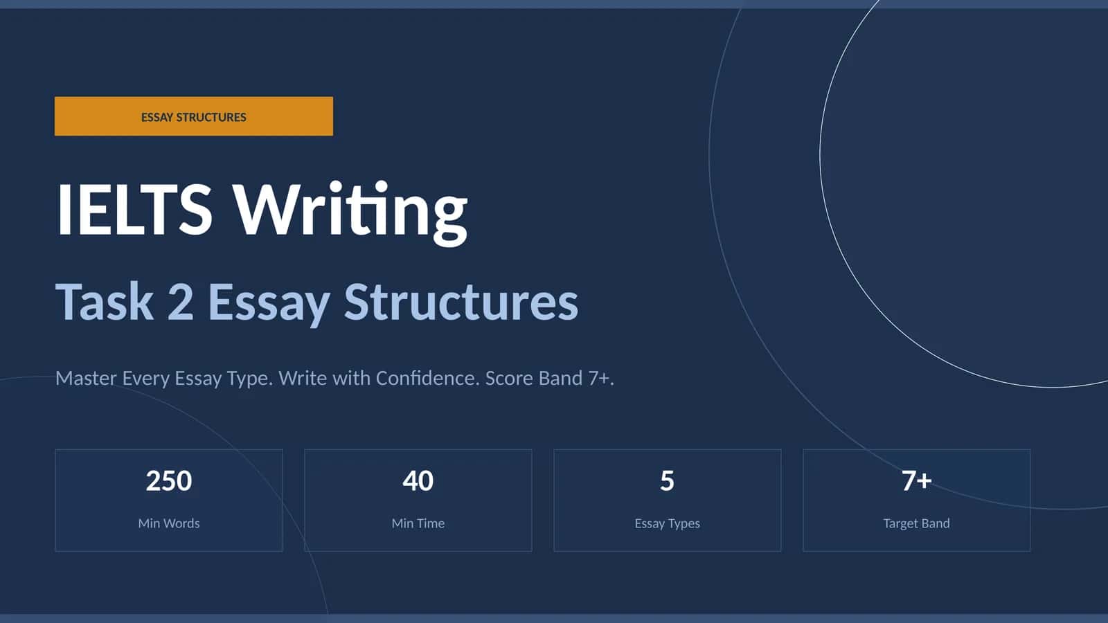 IELTS Writing Task 2 Essay Structures