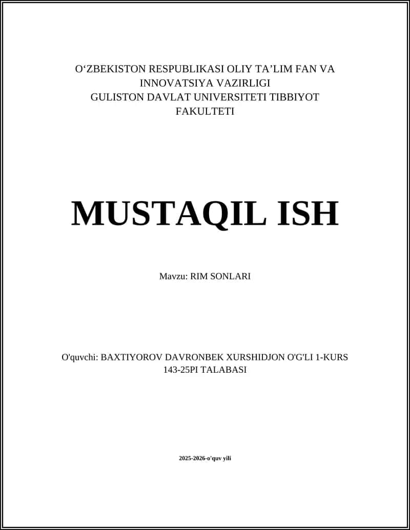 RIM SONLARI