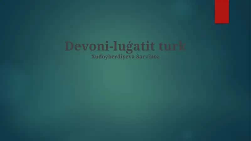 Devoni-luģatit turk