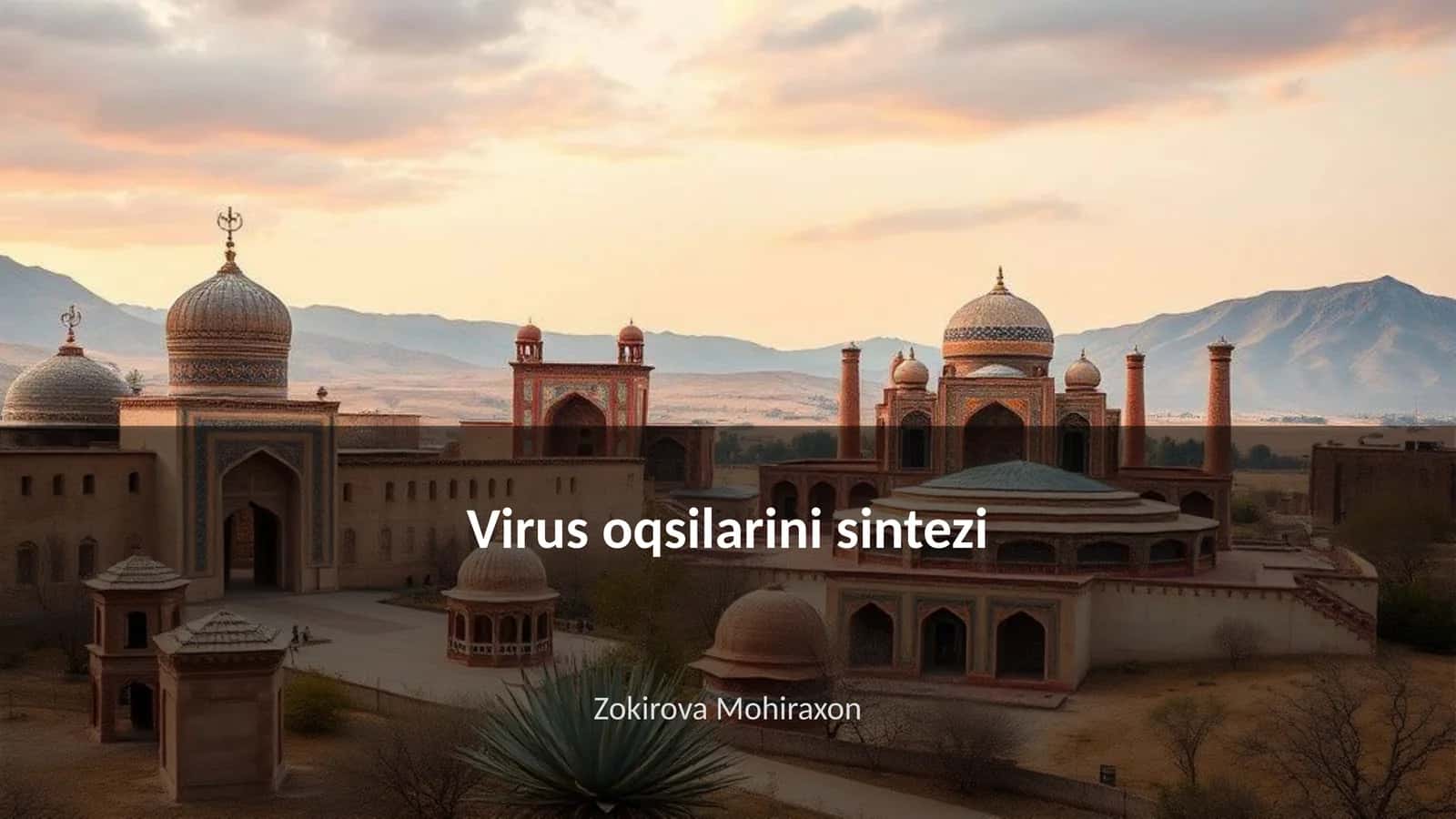 Virus oqsilarini sintezi