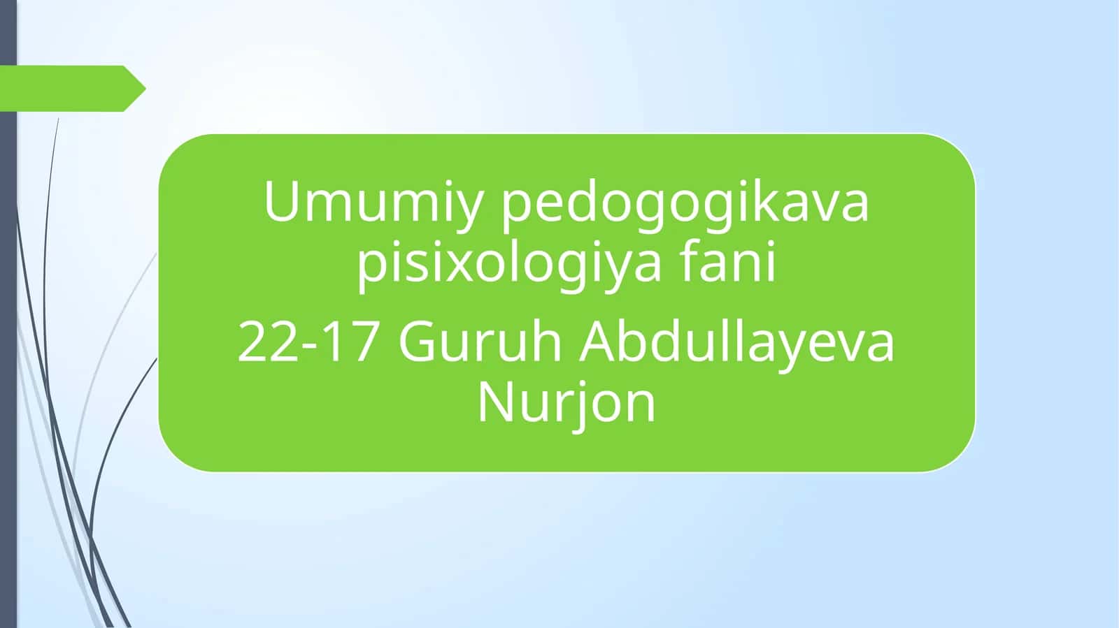 Ta'limni tashkil etishning noan'anaviy shakllari