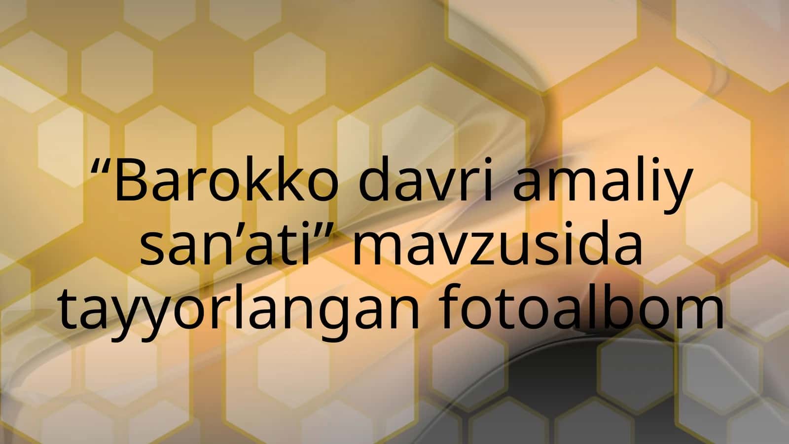 Barokko davri amaliy san’ati