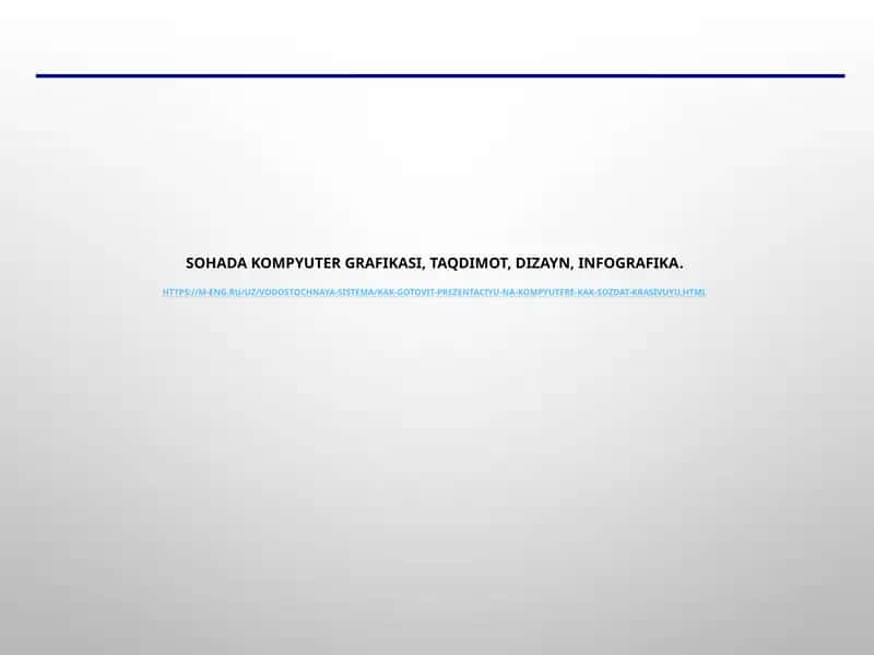 Kompyuter grafikasi