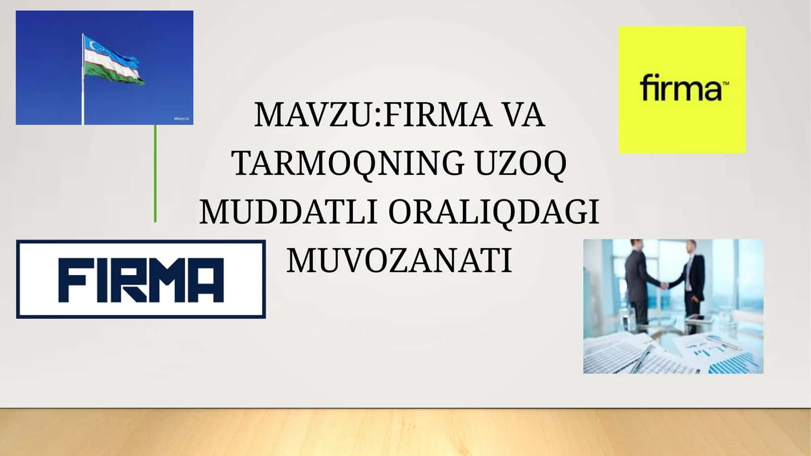 Uzoq muddatli muvozanatning natijalari