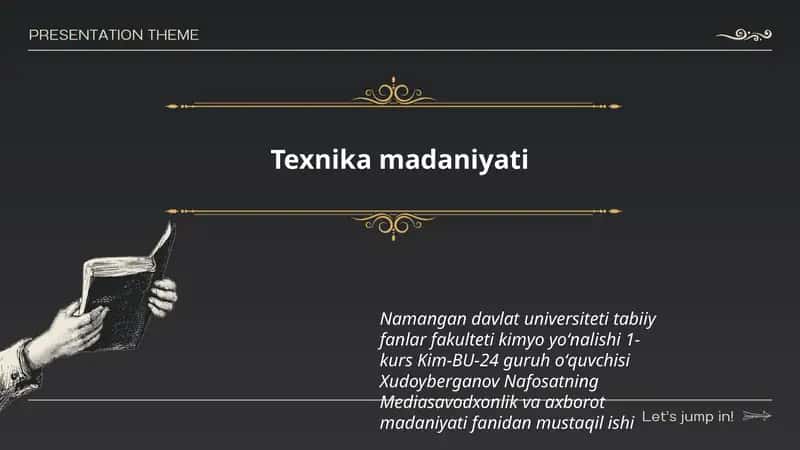 Namangan davlat universiteti tabiiy fanlar fakulteti kimyo yoʻnalishi 1-kurs Kim-BU-24 guruh