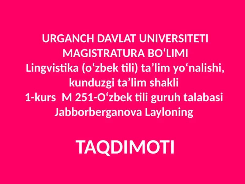 Badiiy kontekstning sotsiopragmatik tadqiqi