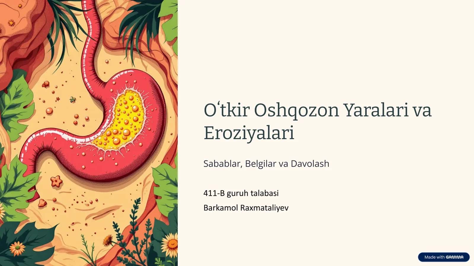 Otkir oshqozon yaralari