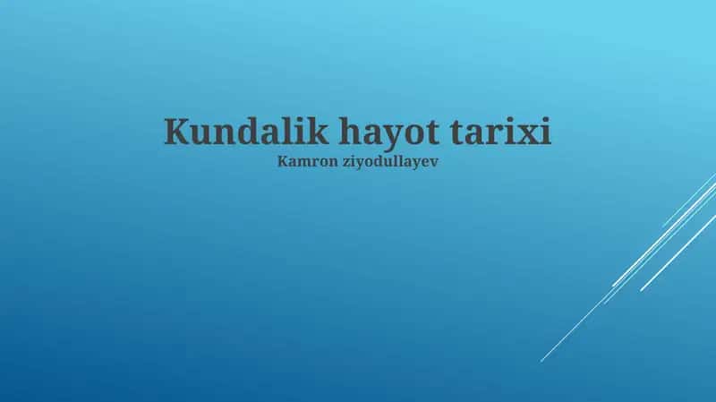 Kundalik hayot tarixi
