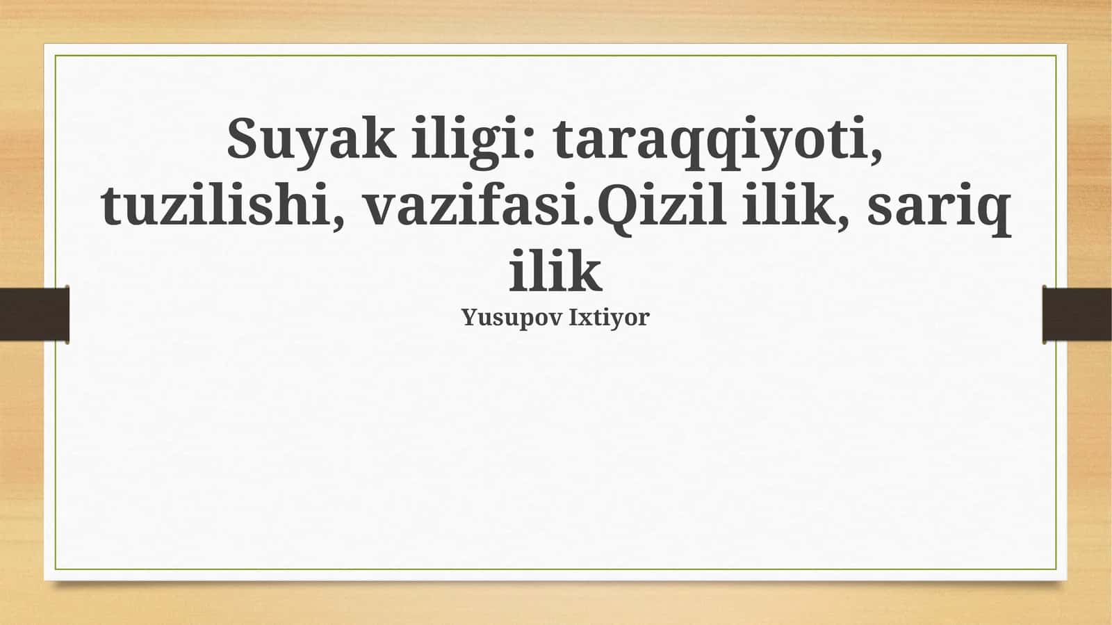 Suyak iligi: taraqqiyoti, tuzilishi, vazifasi