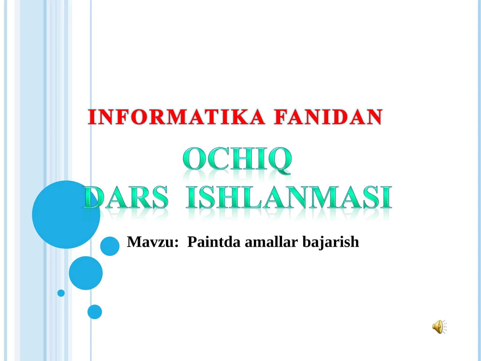 Paintda amallar bajarish